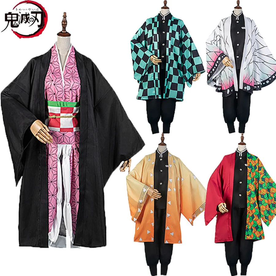 Anime Demon Slayer: Kimetsu No Yaiba Tanjirou Kamado Nezuko Zenitsu Cosplay Adults Kids Kimono Sets Cosplay Costume Halloween
Anime Demon Slayer: Kimetsu No Yaiba Tanjirou Kamado Nezuko Zenitsu Cosplay Adults Kids Kimono Sets Cosplay Costume Halloween