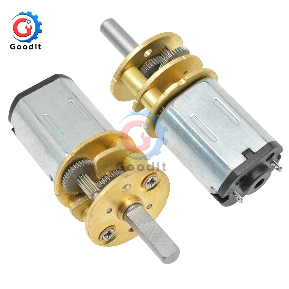 GA13-N20 Motor DC 3V/6V/12V 30/100/150/200/300/400/600/1000RPM Micro Metal Gear Motor Reduction Gear Motor For Toy Smart Car
GA13-N20 Motor DC 3V/6V/12V 30/100/150/200/300/400/600/1000RPM Micro Metal Gear Motor Reduction Gear Motor For Toy Smart Car