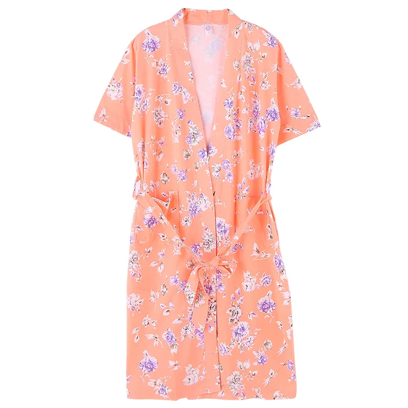 2021 NEW Women Kimono Shorts Cotton Bathrobe Summer Cotton Plus Size Night Robe Floral Bathrobe Short Home Sleep Wear Bath Robe
2021 NEW Women Kimono Shorts Cotton Bathrobe Summer Cotton Plus Size Night Robe Floral Bathrobe Short Home Sleep Wear Bath Robe