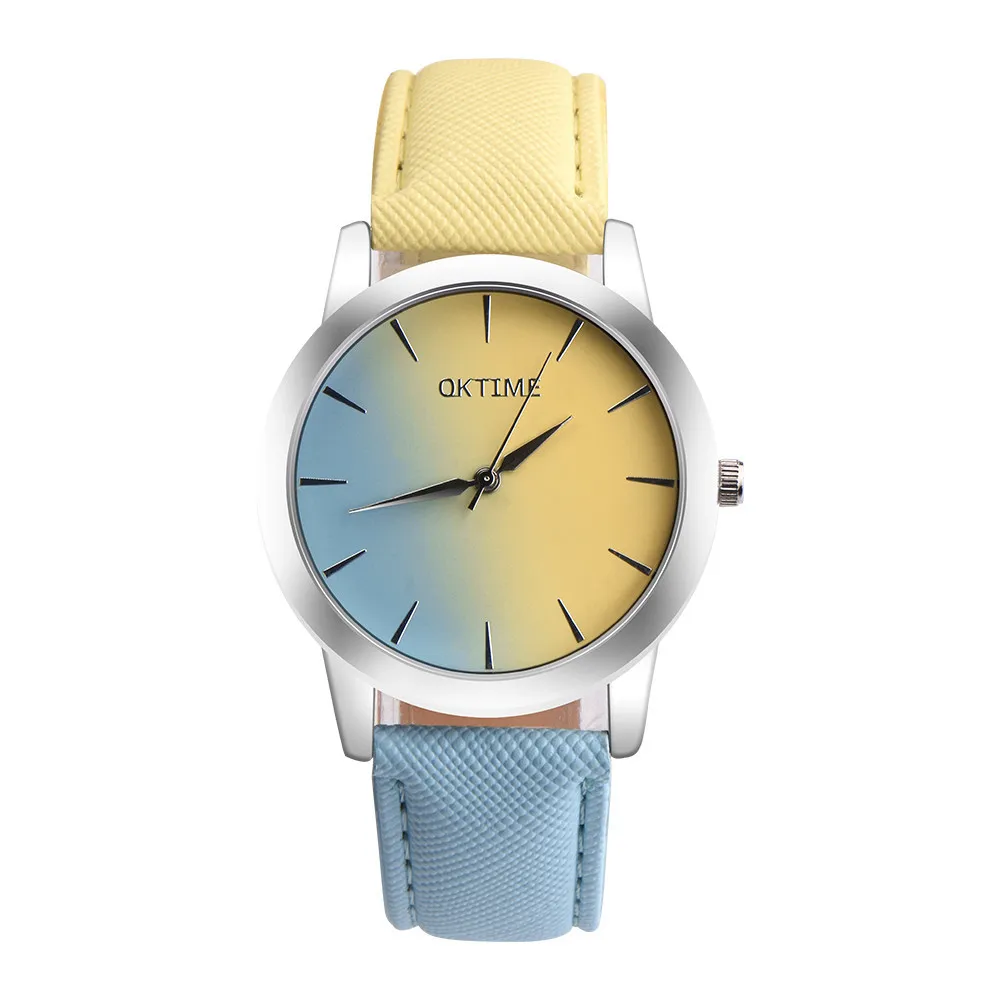 Nice Fashion Watch For Women Retro Rainbow Design Leather Band Analog Alloy Quartz Wrist Watch Ladies Girls Clock Reloj Gift
Nice Fashion Watch For Women Retro Rainbow Design Leather Band Analog Alloy Quartz Wrist Watch Ladies Girls Clock Reloj Gift