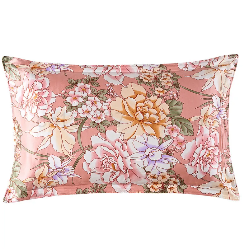 Hot Mulberry Silk Single-sided Pillowcase Satin Printed Household Bedding Silk Beauty Silk Pillow Case Multicolor
Hot Mulberry Silk Single-sided Pillowcase Satin Printed Household Bedding Silk Beauty Silk Pillow Case Multicolor