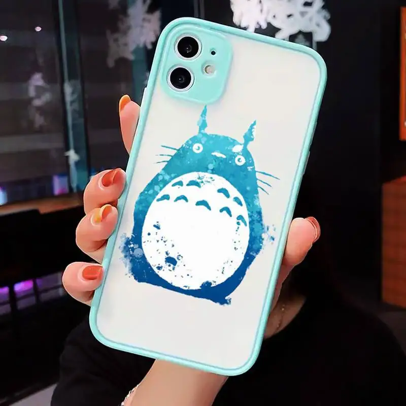 Ghibli Totoro Ponyo Spirited Away Phone Cases Matte Transparent for iPhone 7 8 11 12 s mini pro X XS XR MAX Plus cover funda
Ghibli Totoro Ponyo Spirited Away Phone Cases Matte Transparent for iPhone 7 8 11 12 s mini pro X XS XR MAX Plus cover funda
