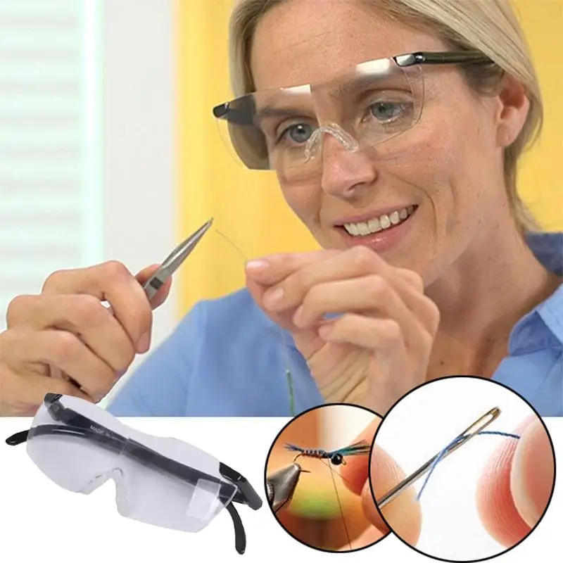 Magnifying Presbyopic Glasses Eyewear Reading 160% Magnification to See More and Better Magnifier Portable
Magnifying Presbyopic Glasses Eyewear Reading 160% Magnification to See More and Better Magnifier Portable