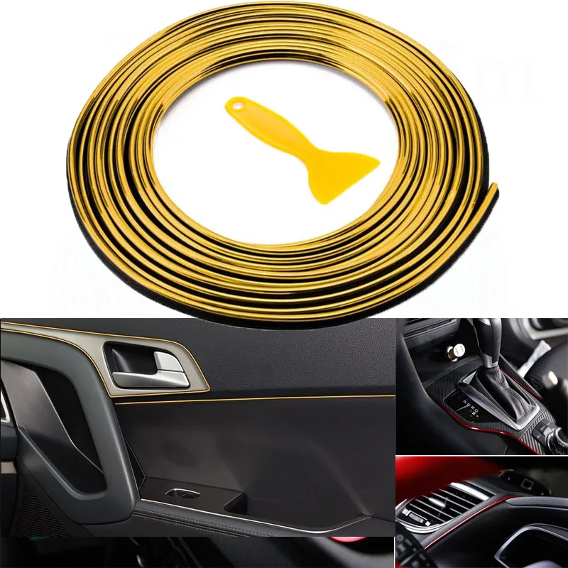 2021 Car Styling Universal DIY Flexible Interior Decoration Moulding Trim Strips Car Central Control and Door Decoration Strip
2021 Car Styling Universal DIY Flexible Interior Decoration Moulding Trim Strips Car Central Control and Door Decoration Strip