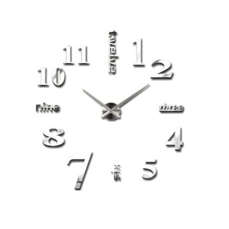 Wall Clock, Low Noise, Precise, 3D, Sticker, Decoration, Wall Decal, Digital Clock, Sticker, for Restaurant
Wall Clock, Low Noise, Precise, 3D, Sticker, Decoration, Wall Decal, Digital Clock, Sticker, for Restaurant