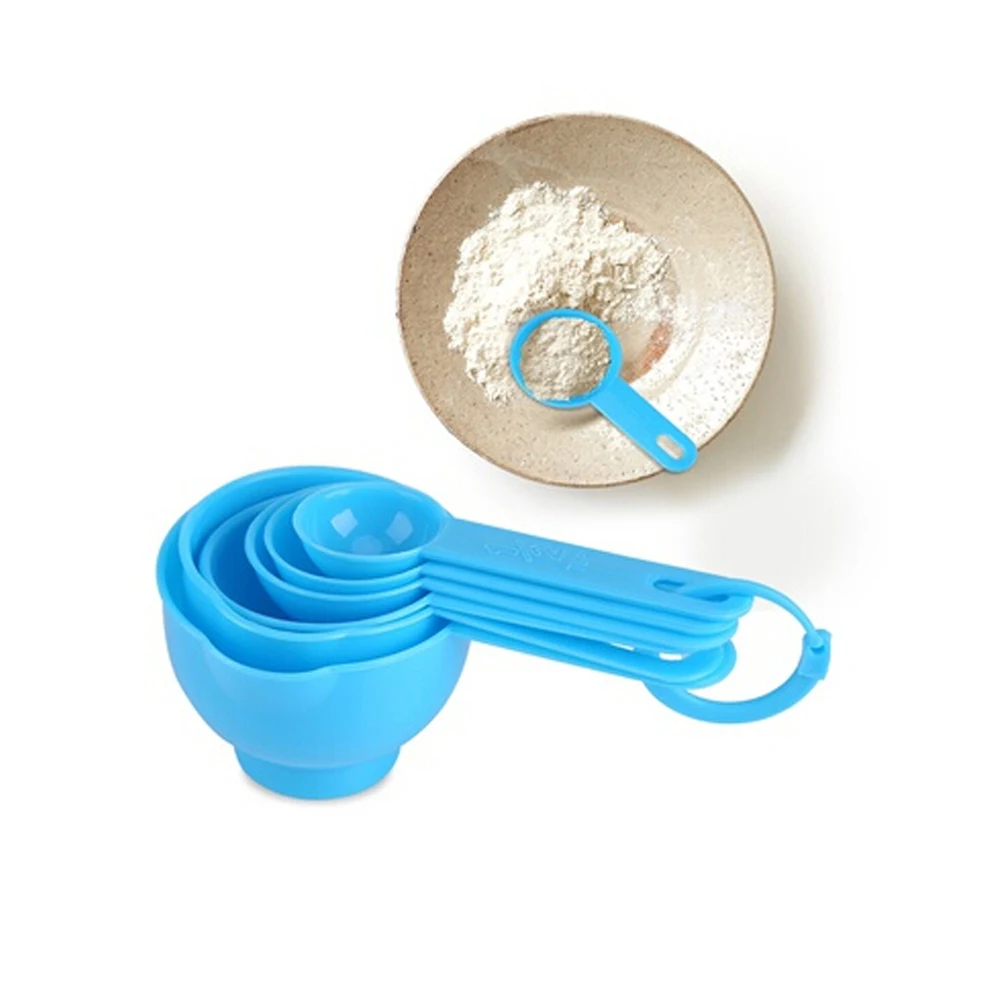 7pcs/set Kitchen Measuring Cup Container Plastic Spout Stackable Spoons Set Utensils Set For Home Kitchen Baking Accessories Too
7pcs/set Kitchen Measuring Cup Container Plastic Spout Stackable Spoons Set Utensils Set For Home Kitchen Baking Accessories Too