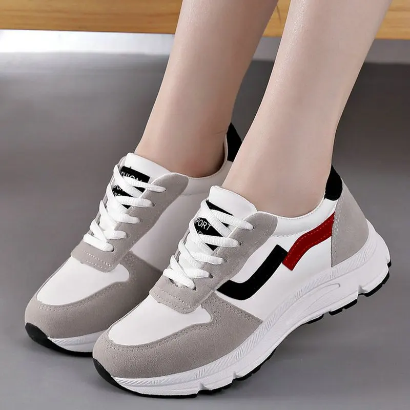 Women's Sports Shoes White Tennis Female Wedge Casual Sneakers Women Platform Fashionable Leather Vulcanized Shoe Running
Women's Sports Shoes White Tennis Female Wedge Casual Sneakers Women Platform Fashionable Leather Vulcanized Shoe Running