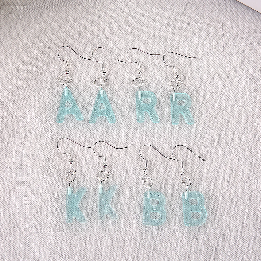 1pair Women Glitter Earring Resin Craft letters bff friend ship Drop Earrings For Women Children Jewelry
1pair Women Glitter Earring Resin Craft letters bff friend ship Drop Earrings For Women Children Jewelry