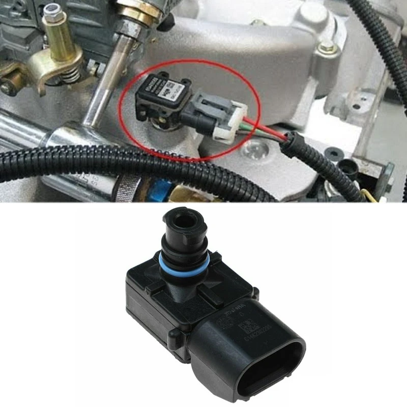 05033310AC Manifold Absolute Pressure Sensor Intake Pressure Sensor for Jeep Dodge Chrysler 68199324AA
05033310AC Manifold Absolute Pressure Sensor Intake Pressure Sensor for Jeep Dodge Chrysler 68199324AA