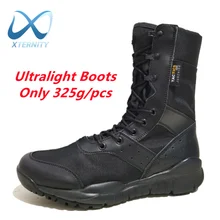 Ultralight Large Size Hiking Shoes Outdoor Waterproof Tactical Boots Durable Mens Sneakers Breathable Army Combat Boots Unisex