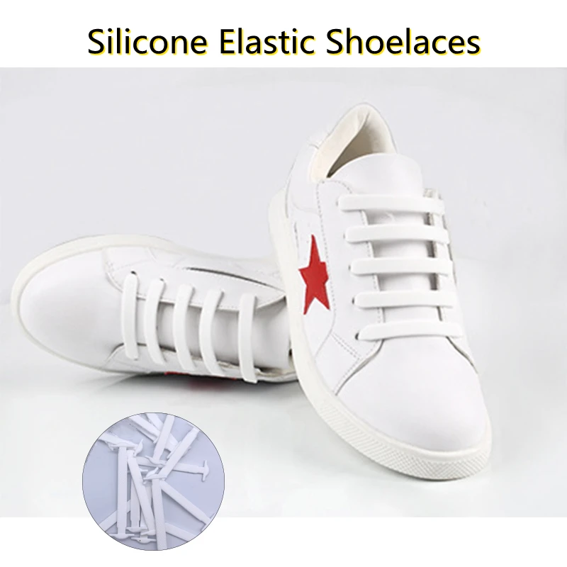 16pcs / lot Silicone Elastic Shoelaces No Washing And No Tying Lazy Shoelaces Creative And Versatile No Tie Shoe Lace Unisex
16pcs / lot Silicone Elastic Shoelaces No Washing And No Tying Lazy Shoelaces Creative And Versatile No Tie Shoe Lace Unisex