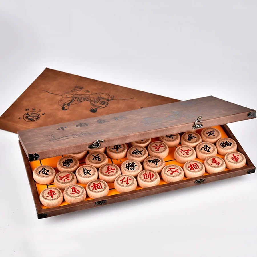 Traditional Chinese Chess Set Wood Board Table Game Chinese Chess Family Games Board Games for Children Chess Games BG50CC
Traditional Chinese Chess Set Wood Board Table Game Chinese Chess Family Games Board Games for Children Chess Games BG50CC