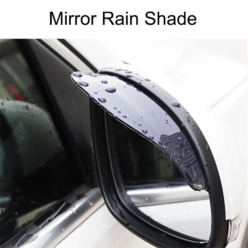 2Pcs Universal PVC Car Accessories Rearview Mirror Rain Shade Rainproof Blades Car Back Mirror Eyebrow Rain Cover DIY Auto Parts
2Pcs Universal PVC Car Accessories Rearview Mirror Rain Shade Rainproof Blades Car Back Mirror Eyebrow Rain Cover DIY Auto Parts