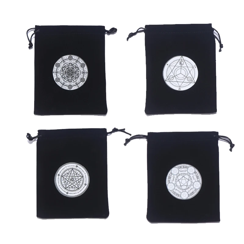 Flannel Jewelry Pocket Velvet Storage Bag Oracle Card Divination Key Candy Fortune Telling Bag Gifts 12*15 cm
Flannel Jewelry Pocket Velvet Storage Bag Oracle Card Divination Key Candy Fortune Telling Bag Gifts 12*15 cm