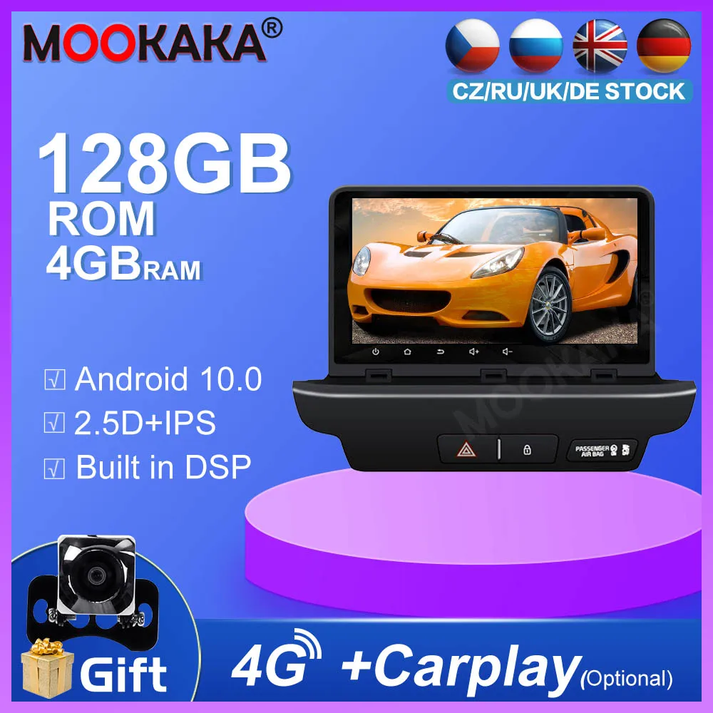 Автомагнитола 2 Din на Android 10 0 с Wi Fi DVD плеером и GPS навигацией для KIA CEED 2019 2020 стерео