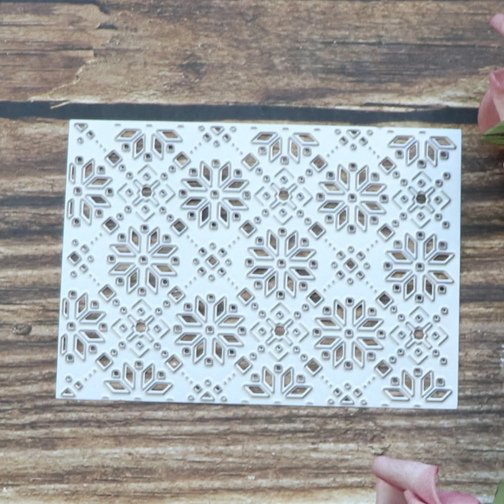 Rectangle Frame Snowflake Background Scrapbooking Metal Cutting Dies New 2021 for Cards Making Steel Embossing Stencil
Rectangle Frame Snowflake Background Scrapbooking Metal Cutting Dies New 2021 for Cards Making Steel Embossing Stencil