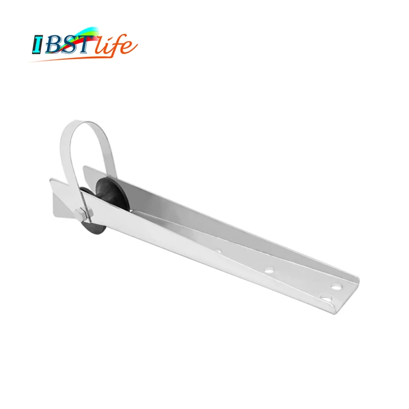 390mm marine grade stainless steel 316 boat Bow Anchor Roller Bracket yacht Lift Roller With Rubber wheel for Fixed anchor
390mm marine grade stainless steel 316 boat Bow Anchor Roller Bracket yacht Lift Roller With Rubber wheel for Fixed anchor