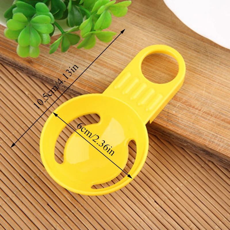 Practical Egg Yolk Egg White Separator Household Solid Color Food Grade Material Egg Processing Essential Kitchen Gadget
Practical Egg Yolk Egg White Separator Household Solid Color Food Grade Material Egg Processing Essential Kitchen Gadget