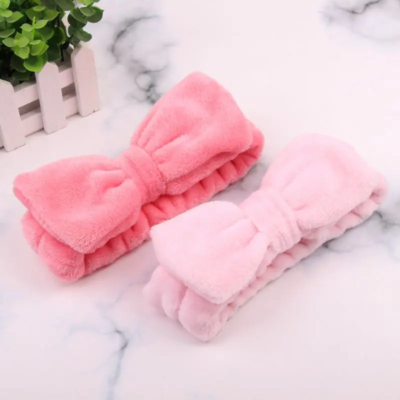 Cute Girls Turban Headband for Washing Women Coral Fleece Bow Headband Solid Color Wash Face Makeup Hairband Hair Accessories
Cute Girls Turban Headband for Washing Women Coral Fleece Bow Headband Solid Color Wash Face Makeup Hairband Hair Accessories