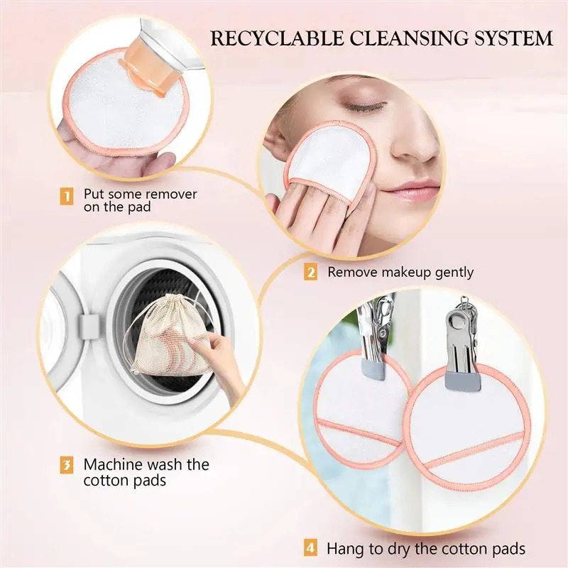 ETEREAUTY Reusable Comfortable Face Cleansing Pads Face Cleansing Tools for Cleansing Exfoliation Anti-Aging
ETEREAUTY Reusable Comfortable Face Cleansing Pads Face Cleansing Tools for Cleansing Exfoliation Anti-Aging