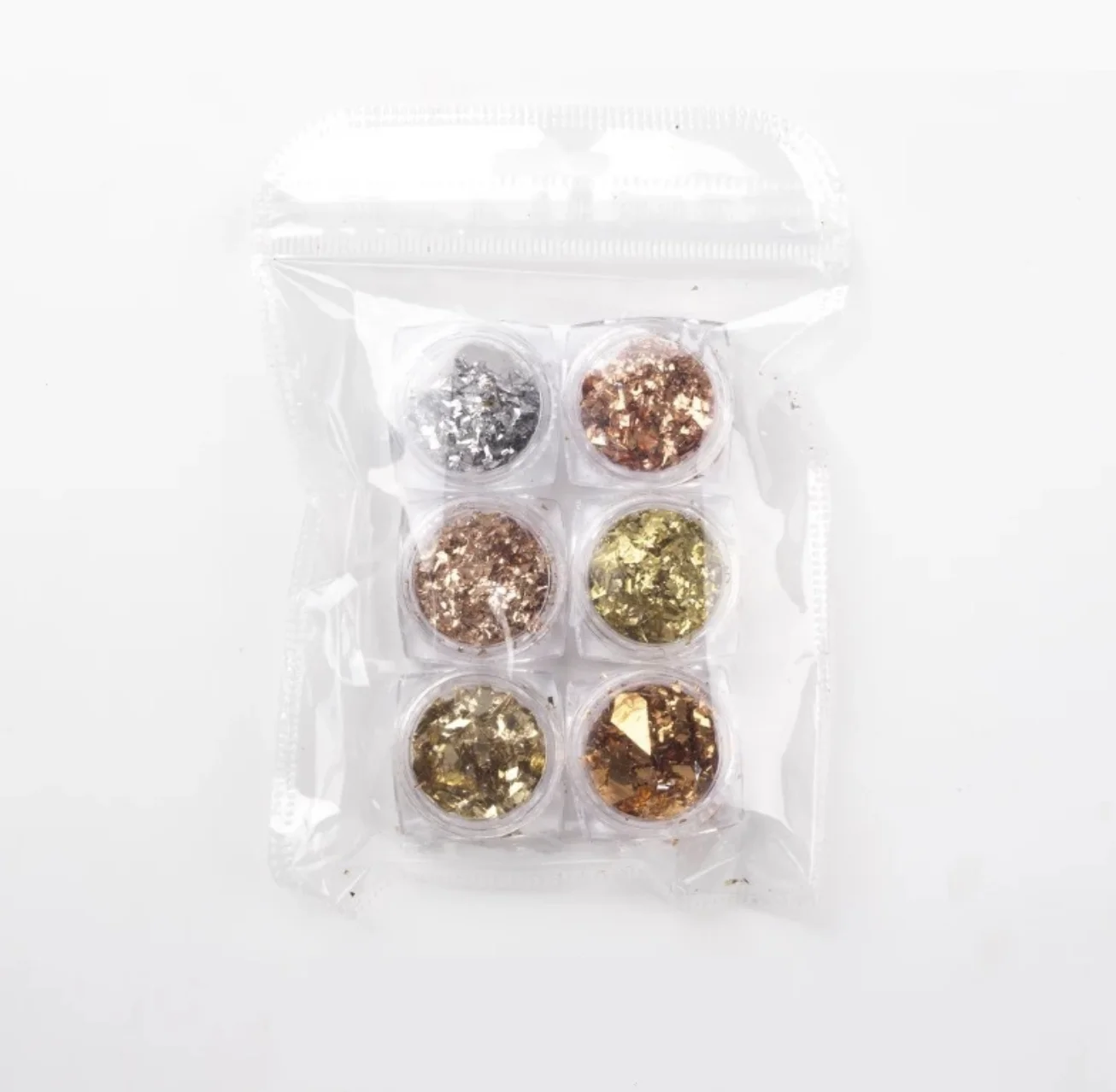 6color/1bag Nail Art Laser Aurora Cellophane Fragments Irregular Gold Leaf for Nails Tin Foil Colorful Nai Decal Decoration
6color/1bag Nail Art Laser Aurora Cellophane Fragments Irregular Gold Leaf for Nails Tin Foil Colorful Nai Decal Decoration