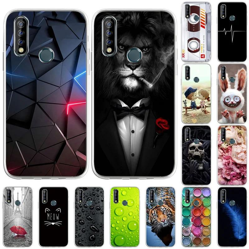 

Case For Oukitel C17 Pro Cases Silicon Cover On OnePlus Oukitel C17 Pro Soft Bumper For Oukitel C17 TPU Cute Painted Phone Coque