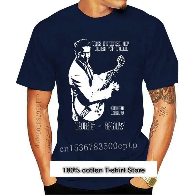 Camiseta de Chuck Berry para hombre, camisa Original prémium de padre del Rock And Roll, divertida, fresca
Camiseta de Chuck Berry para hombre, camisa Original prémium de padre del Rock And Roll, divertida, fresca