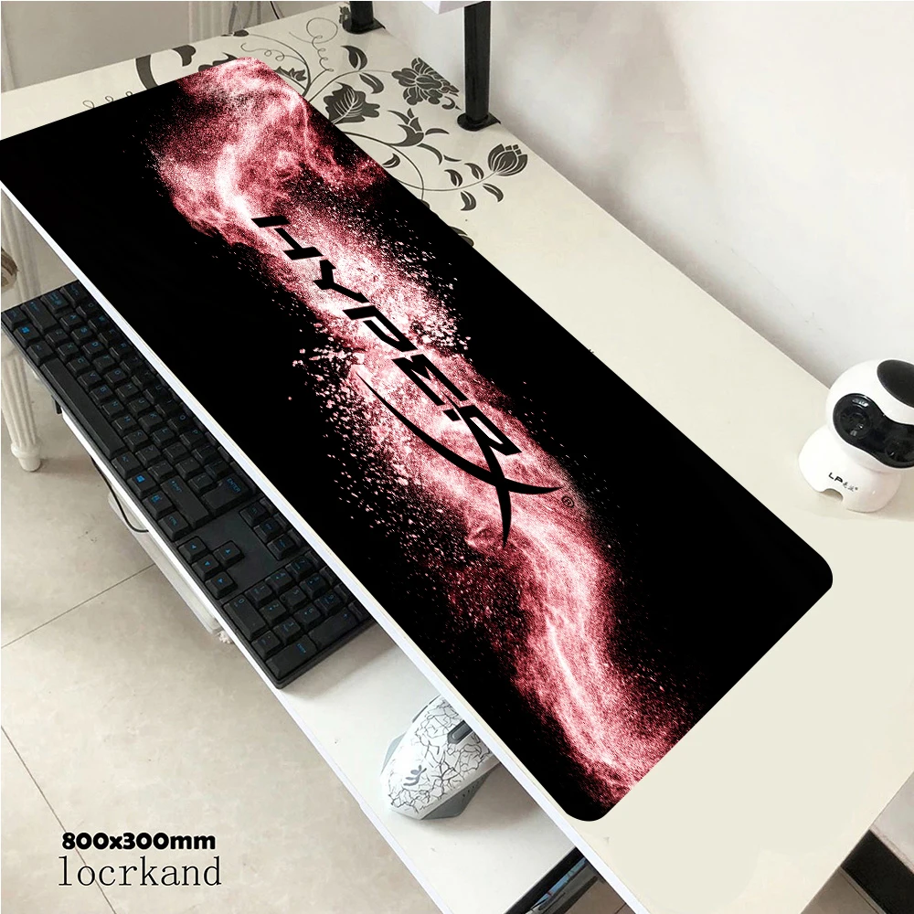 Mouse Pad HyperX Large Gamer XXL Keyboard Desk Mouse Mat 800x300mm Carpet Rubber Tapis Souris Gaming Notbook For CSGO Mousepad. 
Mouse Pad HyperX Large Gamer XXL Keyboard Desk Mouse Mat 800x300mm Carpet Rubber Tapis Souris Gaming Notbook For CSGO Mousepad.