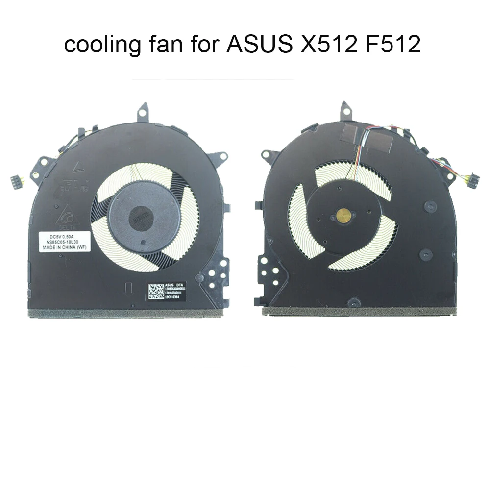 Computer CPU Cooling Fans For ASUS VivoBook X512 DA X512UA X512UF F512U 13NB0KA0AM0811 NS85C05-18L30 Laptops Cooler Radiator fan
Computer CPU Cooling Fans For ASUS VivoBook X512 DA X512UA X512UF F512U 13NB0KA0AM0811 NS85C05-18L30 Laptops Cooler Radiator fan