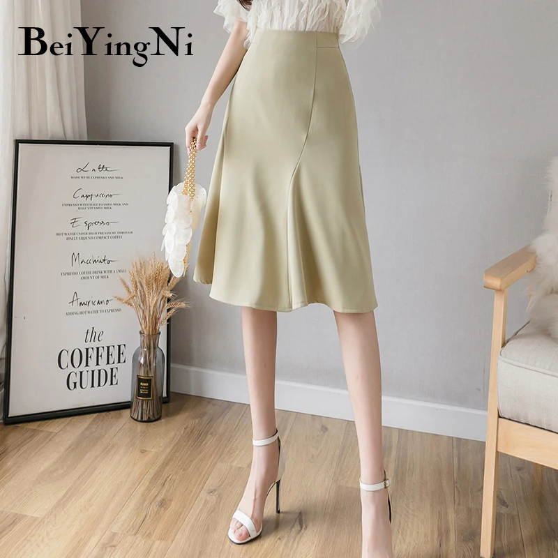 Beiyingni Office Ladies Skirts Womens Irregular Elegant Korean A-line Knee-length Skirt Women Slim All-match Casual Streetwear
Beiyingni Office Ladies Skirts Womens Irregular Elegant Korean A-line Knee-length Skirt Women Slim All-match Casual Streetwear