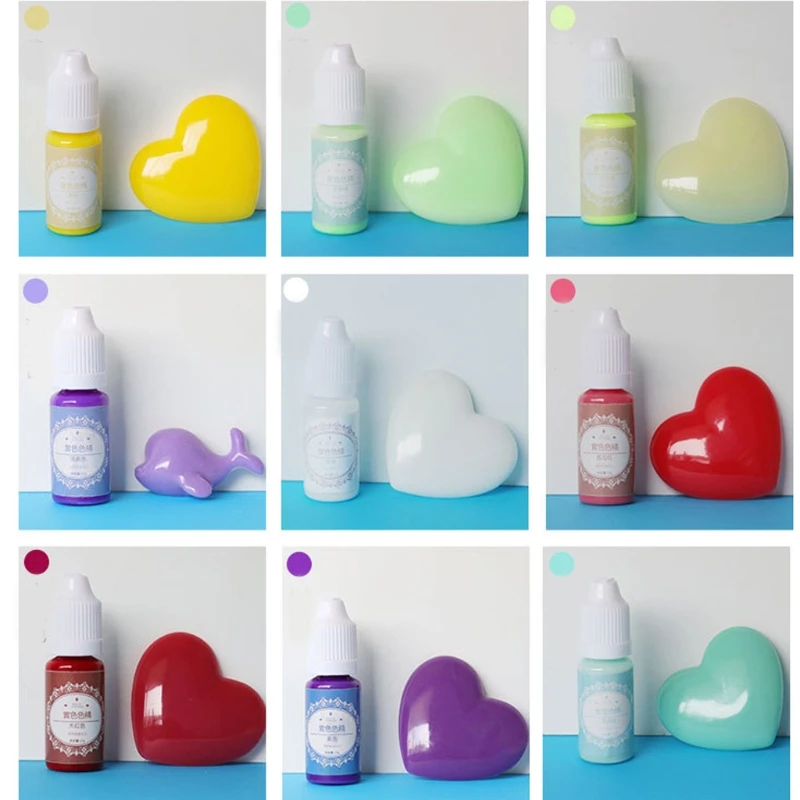 18 Colors Crystal Epoxy Pigment UV Resin Dye DIY Jewelry Art Crafts Colorant Set K3KC
18 Colors Crystal Epoxy Pigment UV Resin Dye DIY Jewelry Art Crafts Colorant Set K3KC
