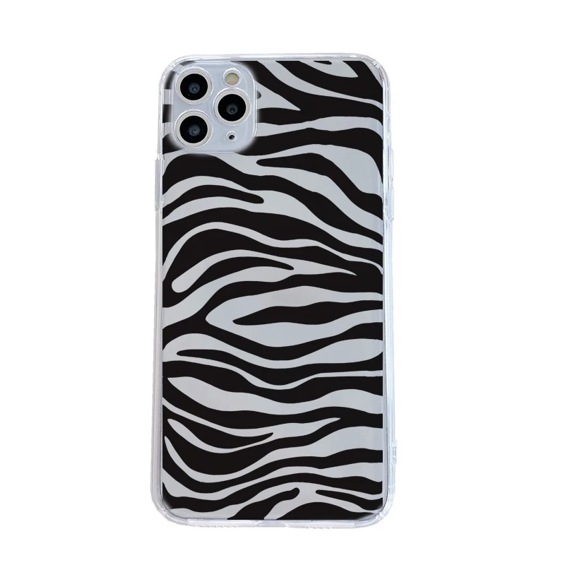 Fashion Zebra-Stripe Pattern Phone Case For 12 mini 11 Pro Max iphone 7 8 plus X XR XS Max SE Transparent Soft Back Covers
Fashion Zebra-Stripe Pattern Phone Case For 12 mini 11 Pro Max iphone 7 8 plus X XR XS Max SE Transparent Soft Back Covers