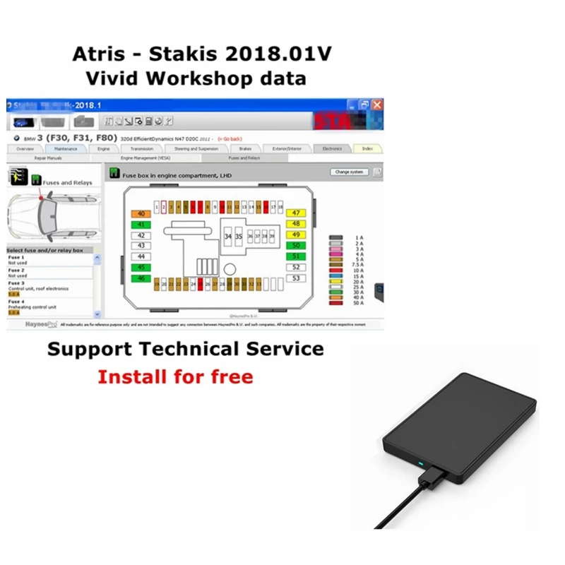 

2021 Vivid Workshop DATA 2018.01v Hot Arrival Automotive( (Atris-Technik) Parts Catalog Vivid Europe Repair Software 80gb HDD