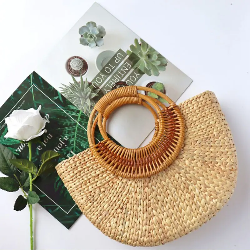1PC Wooden Rattan Bag Handle Retro Brown Woven Handle Round Handle DIY Luggage Handle Distinctive Durable Bag Accessories
1PC Wooden Rattan Bag Handle Retro Brown Woven Handle Round Handle DIY Luggage Handle Distinctive Durable Bag Accessories