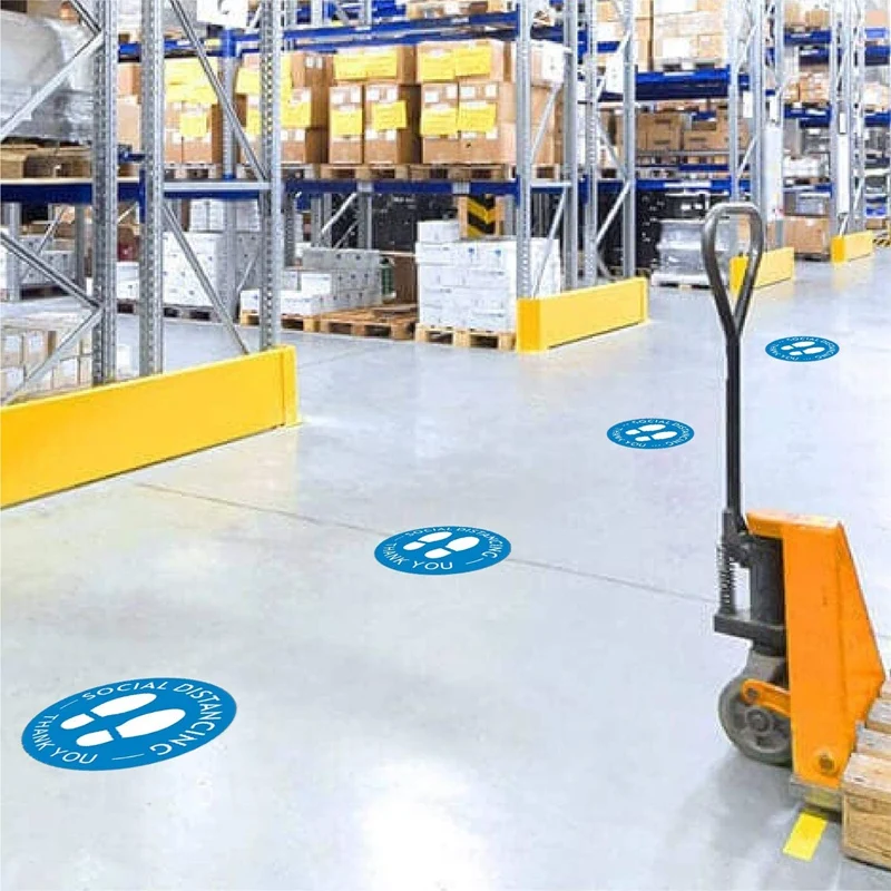 16 Pack Social Distancing Floor Decals 12Inch Round Social Distancing Sign Removable Distancing Signs for Businesses
16 Pack Social Distancing Floor Decals 12Inch Round Social Distancing Sign Removable Distancing Signs for Businesses
