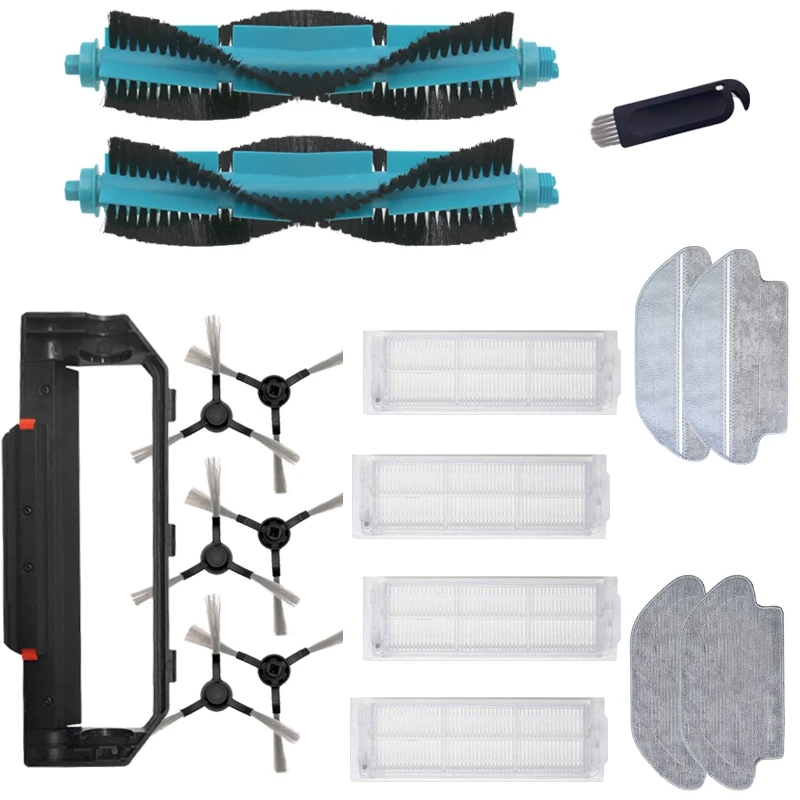 Main Side Brush Disposable Mop Rag for Viomi V2 Pro V3 Mop Filter HEPA V-RVCLM21B Sweeping Mopping Robot Vacuum Cleaner
Main Side Brush Disposable Mop Rag for Viomi V2 Pro V3 Mop Filter HEPA V-RVCLM21B Sweeping Mopping Robot Vacuum Cleaner