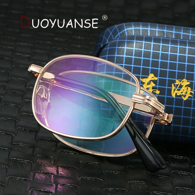 DUOYUANSE Blue light Reading glasses Portable foldin presbyopic glasses metal for men/women the aged Eyeglasses 301+1.0+2.0+3.0
DUOYUANSE Blue light Reading glasses Portable foldin presbyopic glasses metal for men/women the aged Eyeglasses 301+1.0+2.0+3.0