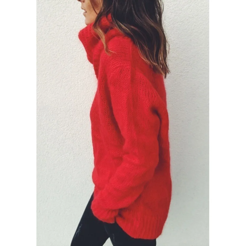 ZOGAA NEW Turtleneck Womens Sweaters Long Sleeve Casual Pullovers Solid Korean Top Knit Sweater Women Winter Plus Size Fall
ZOGAA NEW Turtleneck Womens Sweaters Long Sleeve Casual Pullovers Solid Korean Top Knit Sweater Women Winter Plus Size Fall