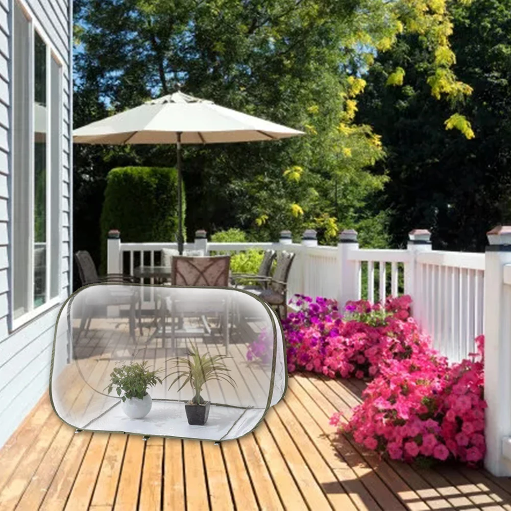 Mini Greenhouse Tent Portable Foldable Plant House Freeze 90x52x62cm Protection Plant Cover For Plants & Vegetables In Winter
Mini Greenhouse Tent Portable Foldable Plant House Freeze 90x52x62cm Protection Plant Cover For Plants & Vegetables In Winter