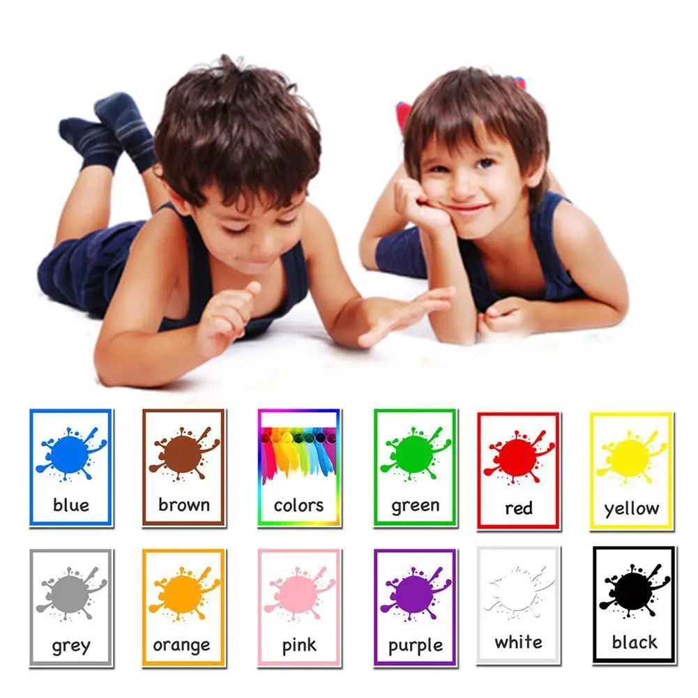 12 Pieces Color Children's Learning English Vocabulary Color Early Card Education Card Card Flash S6S3
12 Pieces Color Children's Learning English Vocabulary Color Early Card Education Card Card Flash S6S3