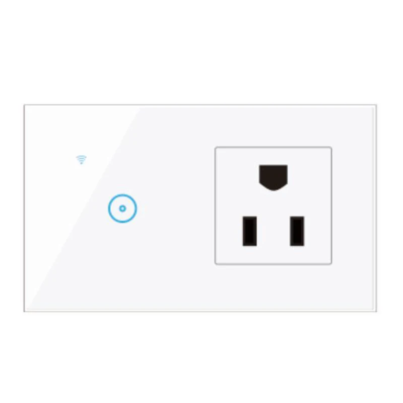 WIFI Touch Control Smart Switch 1 2 3 Gang Wall Switches Remote Timing US Standard Smart Socket Work With Google Home Alexa
WIFI Touch Control Smart Switch 1 2 3 Gang Wall Switches Remote Timing US Standard Smart Socket Work With Google Home Alexa