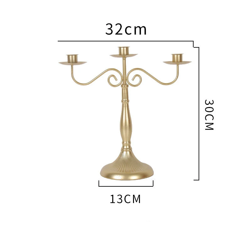 3/5-Arm Candle Holder Metal Candlesticks Romantic Retro Dinner Candle Holders Table Decor Wedding Party Home Decoration
3/5-Arm Candle Holder Metal Candlesticks Romantic Retro Dinner Candle Holders Table Decor Wedding Party Home Decoration