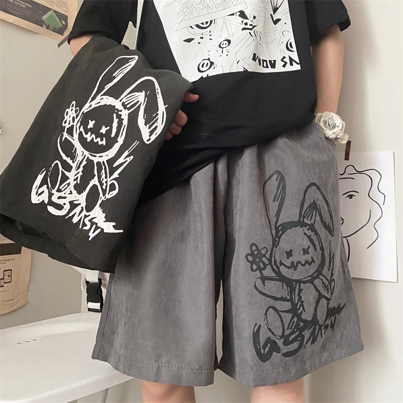Streetwear Harajuku Fun Rabbit Cartoon Comic Pants Summer Y2k Korean Fashion Ins Loose Large Size Wide Leg Pants Men And Women
Streetwear Harajuku Fun Rabbit Cartoon Comic Pants Summer Y2k Korean Fashion Ins Loose Large Size Wide Leg Pants Men And Women