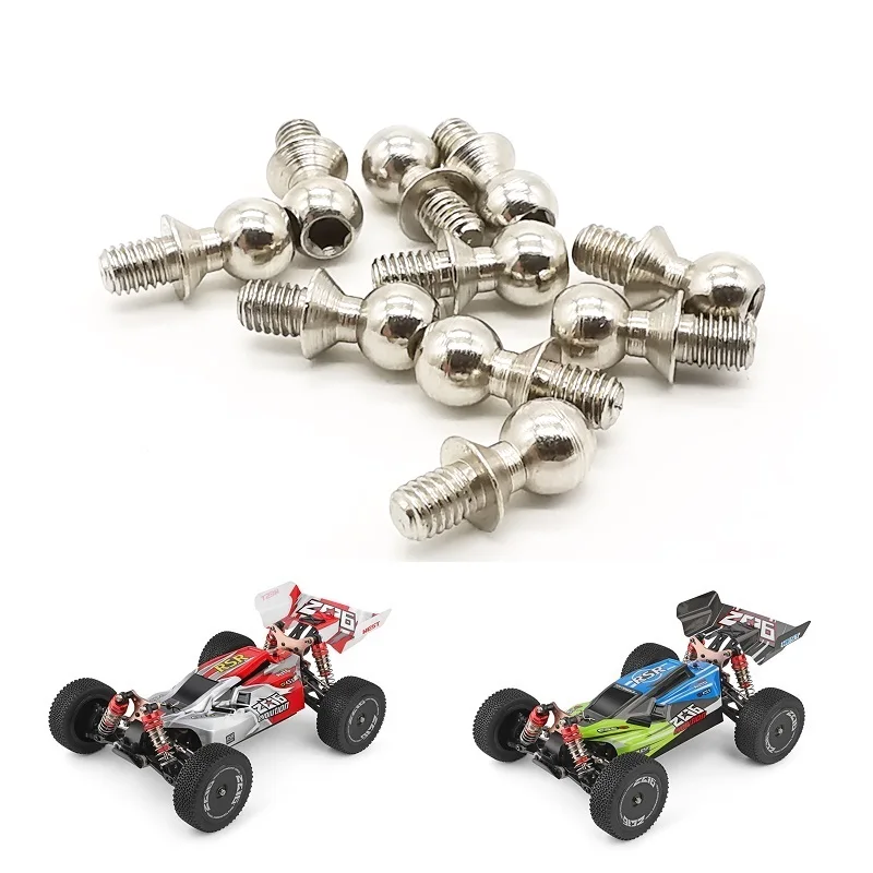 Ball Head Screw for Wltoys 144001 1/14 4WD RC Car Spare Parts Upgrade Accessories
Ball Head Screw for Wltoys 144001 1/14 4WD RC Car Spare Parts Upgrade Accessories