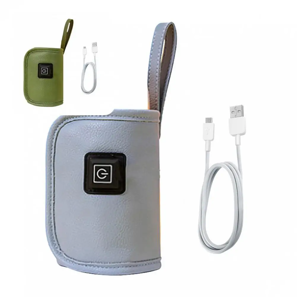 Milk Bottle Heater Safe USB Charging Fabric Baby Bottle Warmer Keeper Bottle Warmer Keeper Beverage Warming Bag
Milk Bottle Heater Safe USB Charging Fabric Baby Bottle Warmer Keeper Bottle Warmer Keeper Beverage Warming Bag