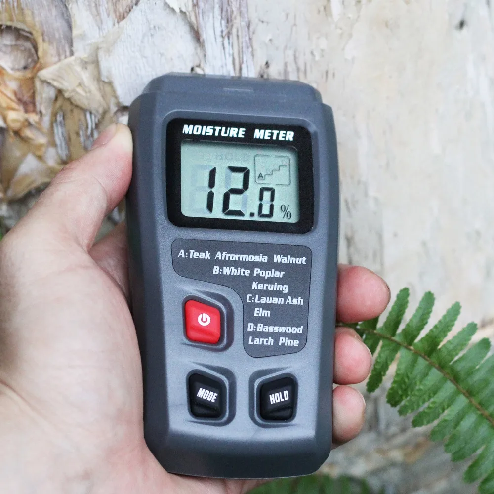 

EMT01 цифровой измеритель влажности древесины BSIDE, профессиональный гигрометр для измерения влажности древесины 0 ~ 99.9%