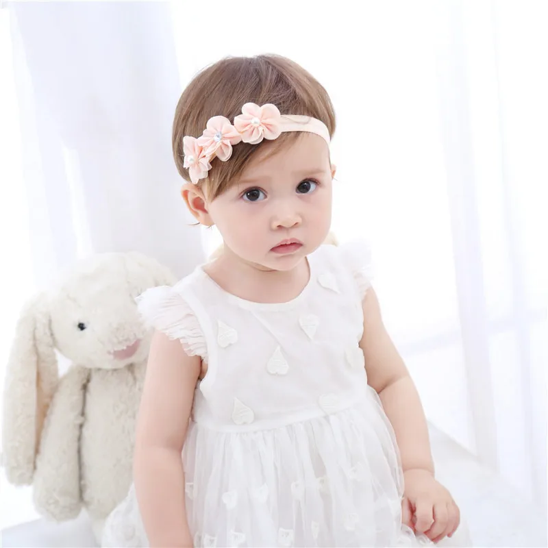 Han Edition Children Hair 3 Chiffon Flowers Pearl Diamond Hair With Hair Band New Baby Hair Accessories
Han Edition Children Hair 3 Chiffon Flowers Pearl Diamond Hair With Hair Band New Baby Hair Accessories