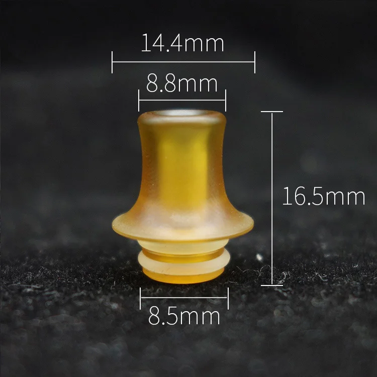 

mtl drip tip 510 PEI ultem pom mouthpiece heat resistance narrow bore vape tips for 510 thread RDA RTA tanks ecig accessories