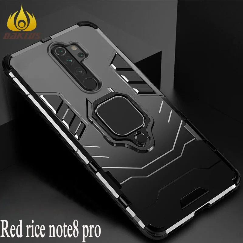 Роскошный бронированный чехол для телефона Xiaomi Redmi Note 8 противоударный 6 Pro 7A 8A на 5