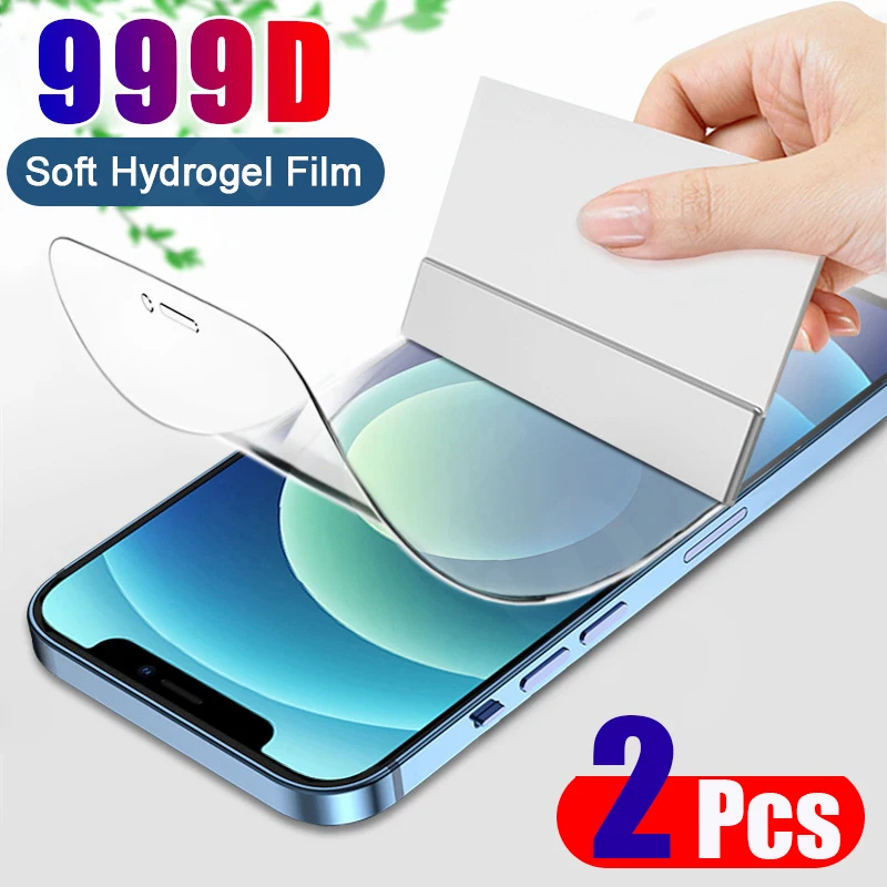 2-4Pcs FullCover Hydrogel Film For iPhone 13 12 Pro XS Max SmartPhone Screen Protector For iPhone SE2020 XR 7 8 Plus X Soft Film
2-4Pcs FullCover Hydrogel Film For iPhone 13 12 Pro XS Max SmartPhone Screen Protector For iPhone SE2020 XR 7 8 Plus X Soft Film